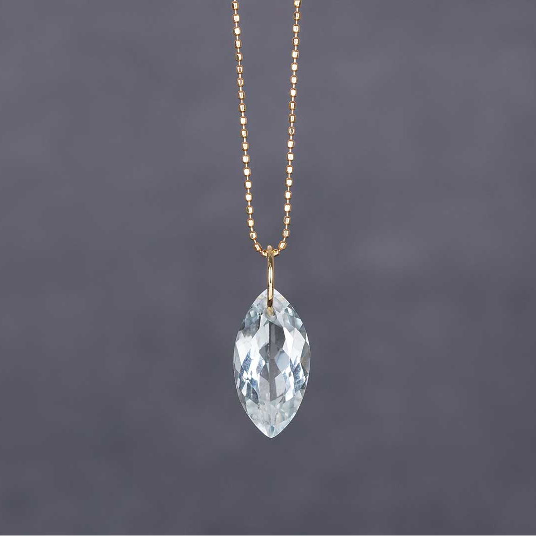 Blue topaz charm 6.29 /ブルートパーズ | Hariqua