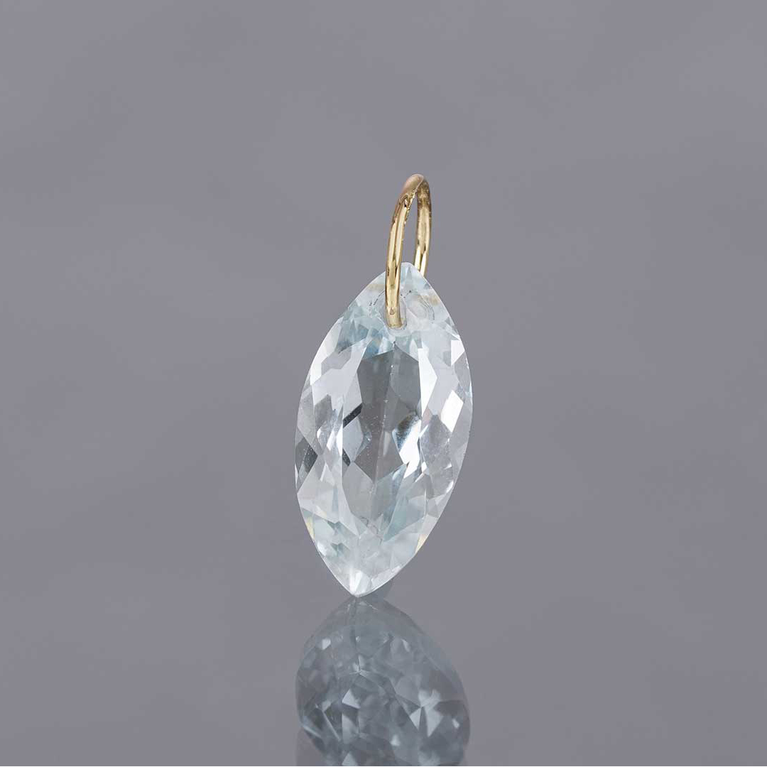 Blue topaz charm 6.29 /ブルートパーズ | Hariqua-パワーストーン