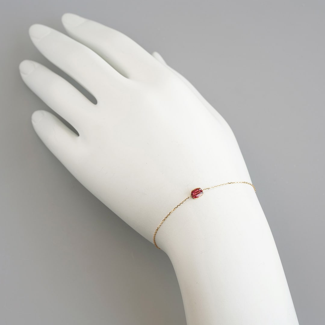 Red spinel bracelet 0.53 /レッドスピネル | Hariqua-パワーストーンジュエリー-