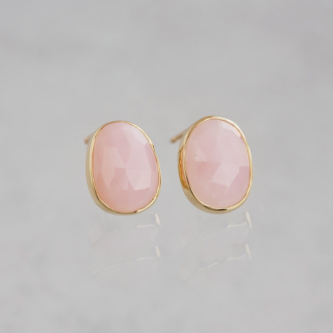 Pink opal pierce 2.38 /ピンクオパール | Hariqua-パワーストーン ...