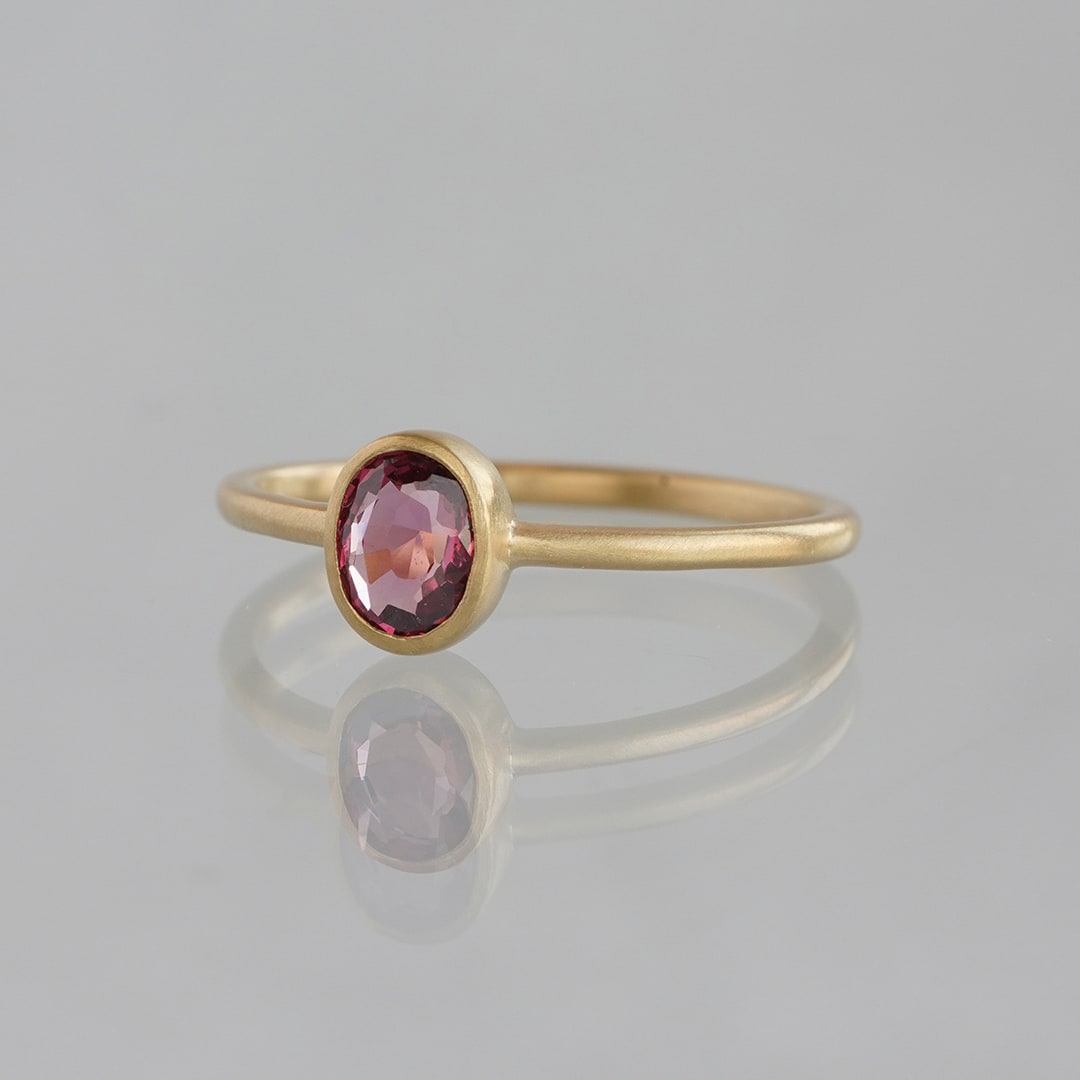 Grape garnet ring 0.50 /グレープガーネット | Hariqua