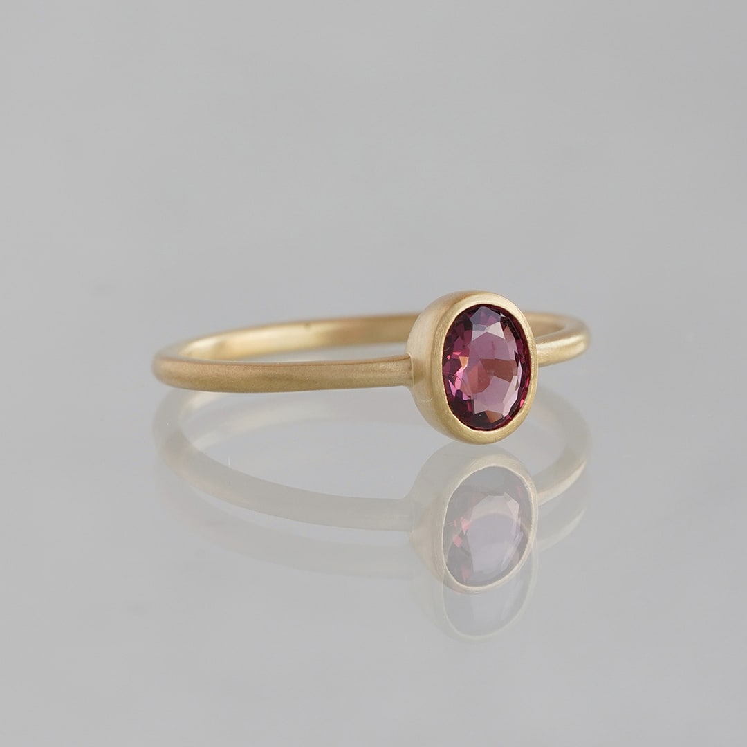 Grape garnet ring 0.50 /グレープガーネット | Hariqua