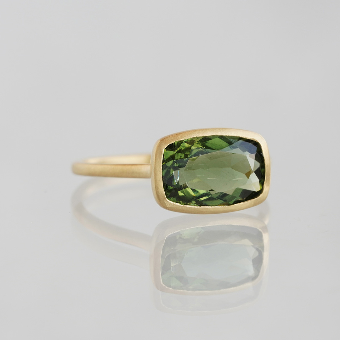 Moldavite ring 2.02 /モルダバイト | Hariqua-パワーストーンジュエリー-