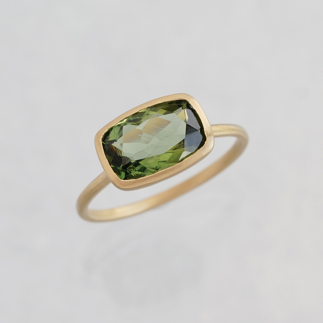 Moldavite ring 2.02 /モルダバイト | Hariqua-パワーストーンジュエリー-