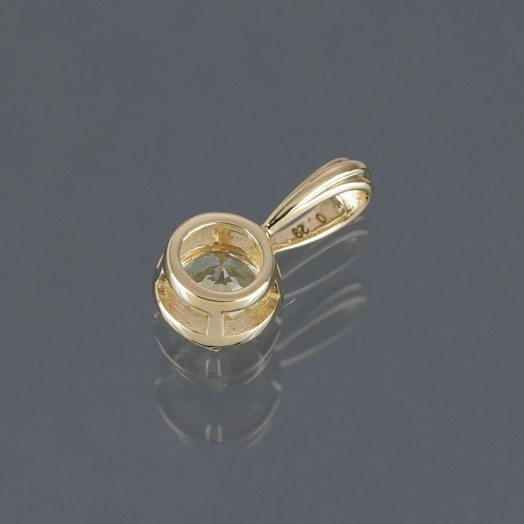 Yellow danburite charm 0.29 /イエローダンビュライト | Hariqua 