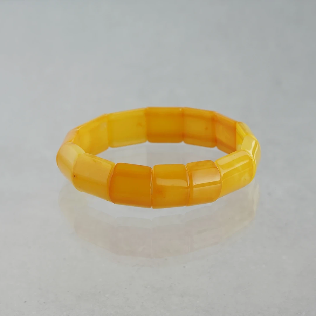 Amber bracelet B /アンバー（琥珀） | Hariqua-パワーストーンジュエリー-