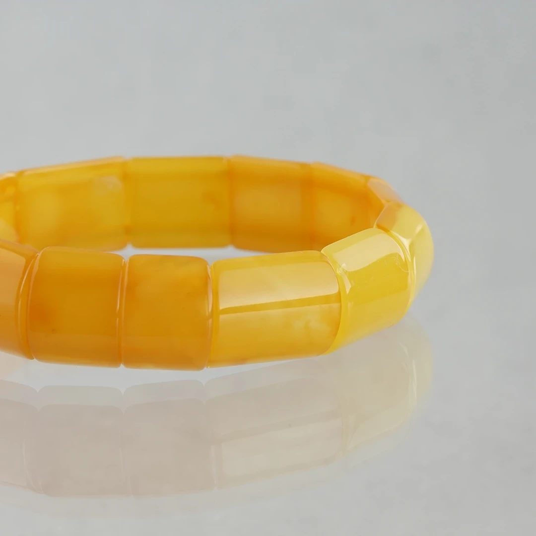 Amber bracelet B /アンバー（琥珀） | Hariqua-パワーストーンジュエリー-