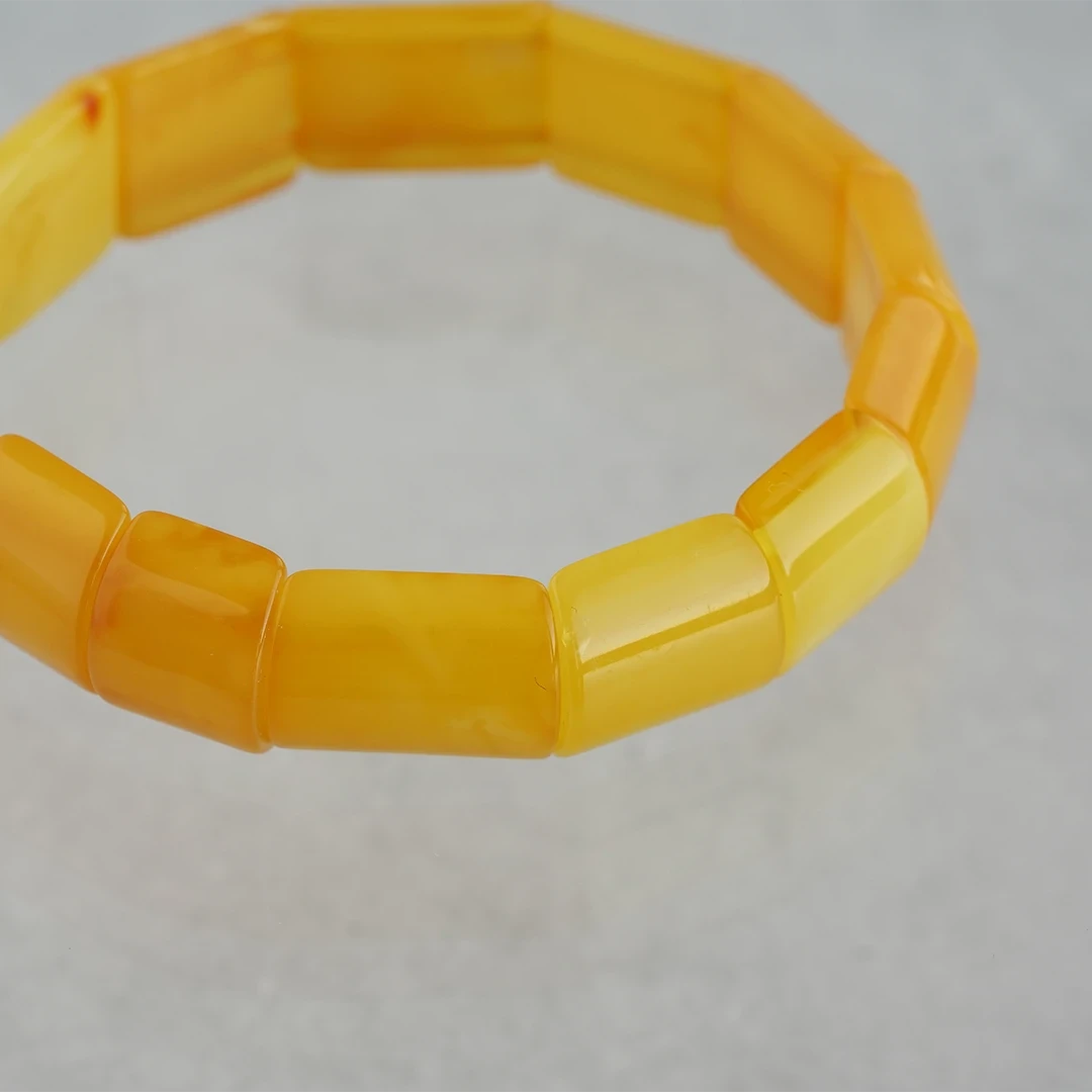 Amber bracelet B /アンバー（琥珀） | Hariqua-パワーストーンジュエリー-