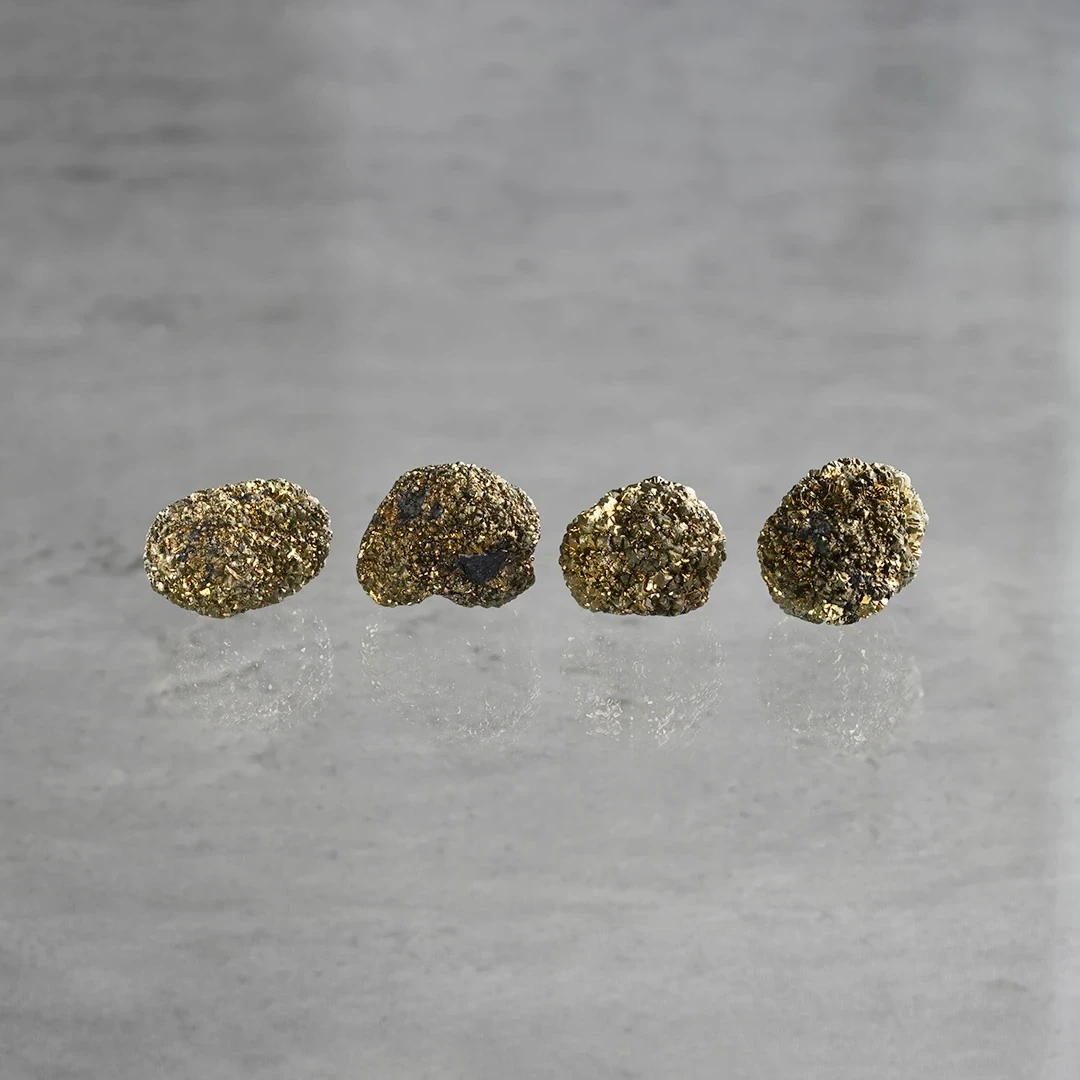 Pyrite × Marcasite 4pcs /パイライト、マーカサイト | Hariqua