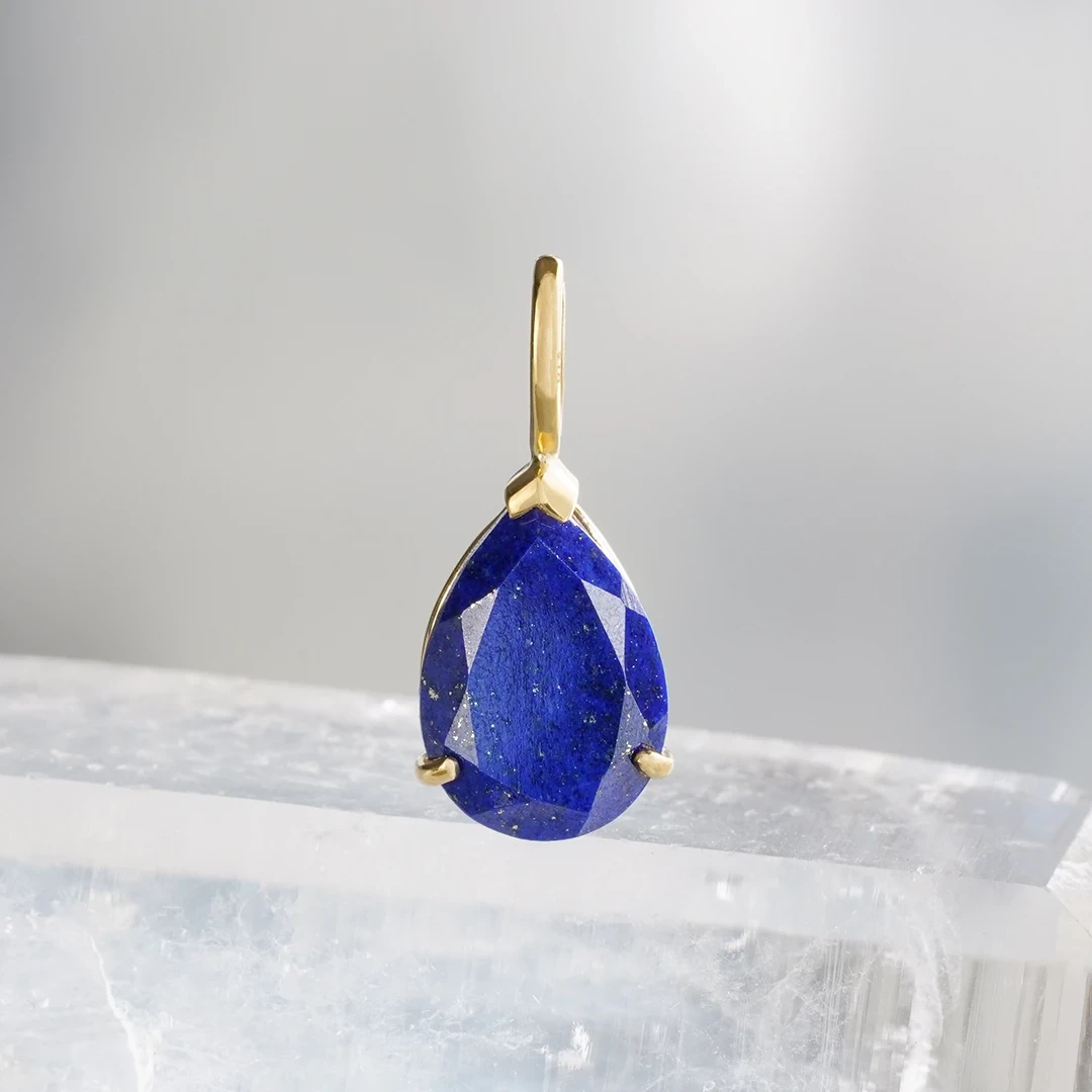 Lapis lazuli charm 1.94 /ラピスラズリ | Hariqua-パワーストーン ...