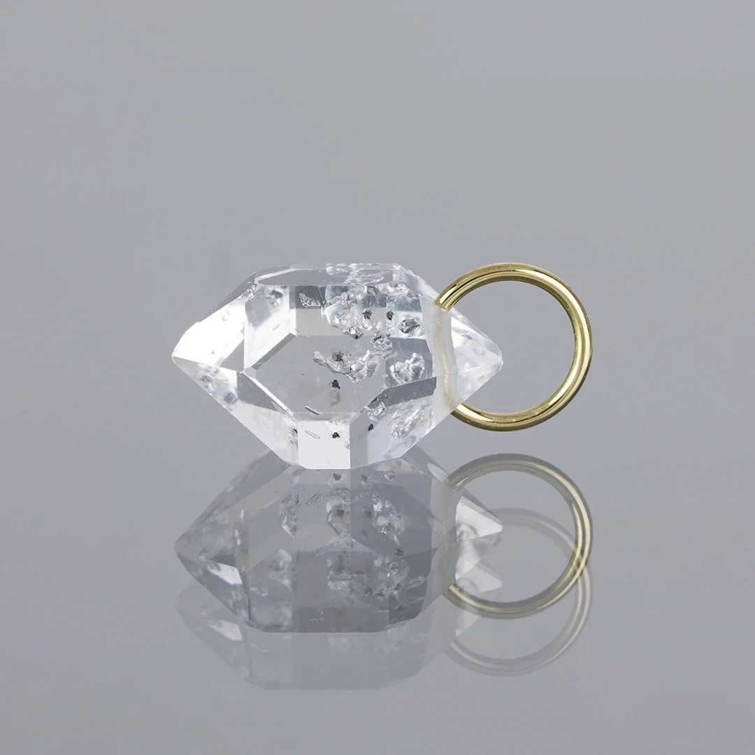Herkimer diamond charm 4.19 /ハーキマーダイヤモンド | Hariqua ...