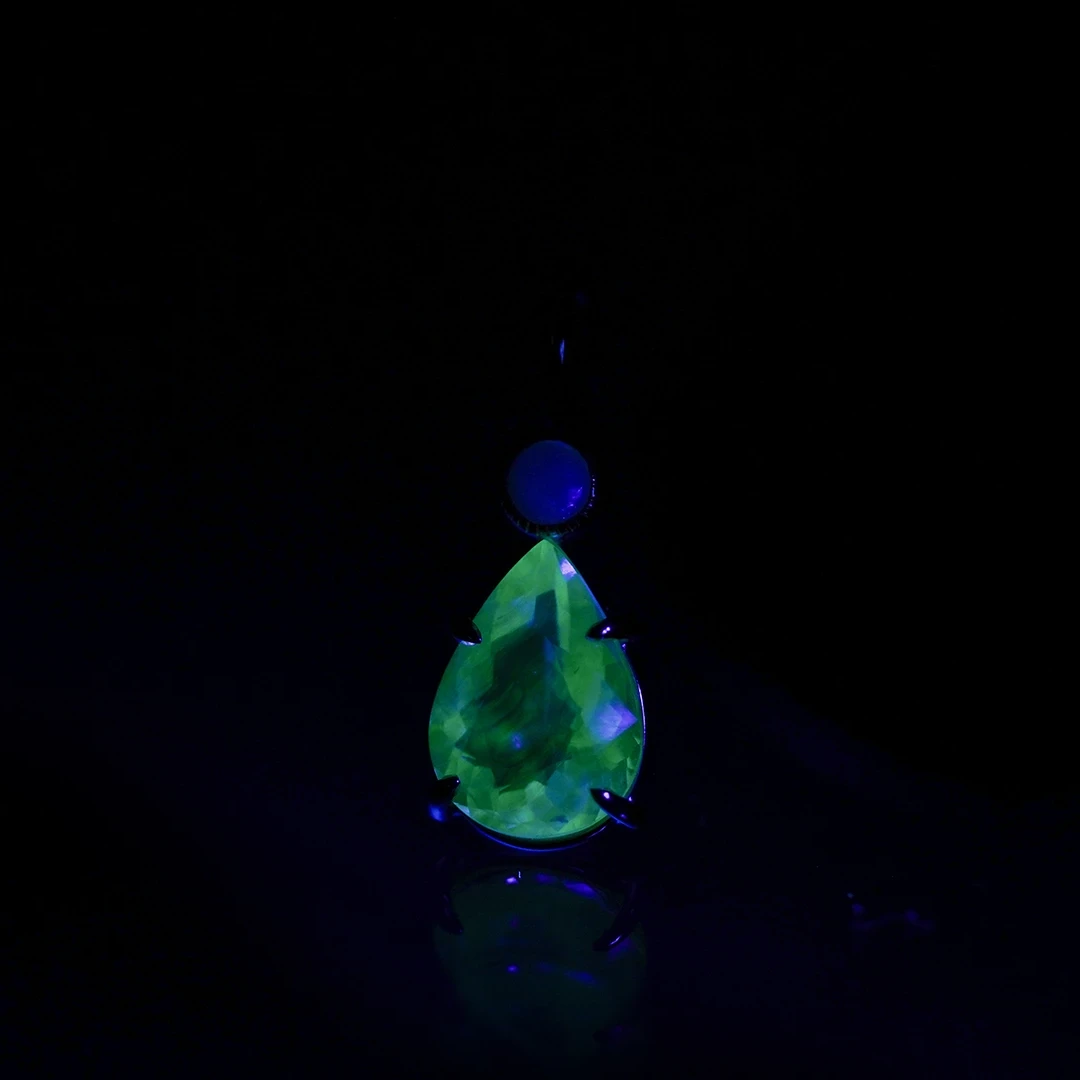 Hyalite opal × Crystal opal charm 1.50 /ハイアライトオパール、クリスタルオパール | Hariqua -パワーストーンジュエリー-