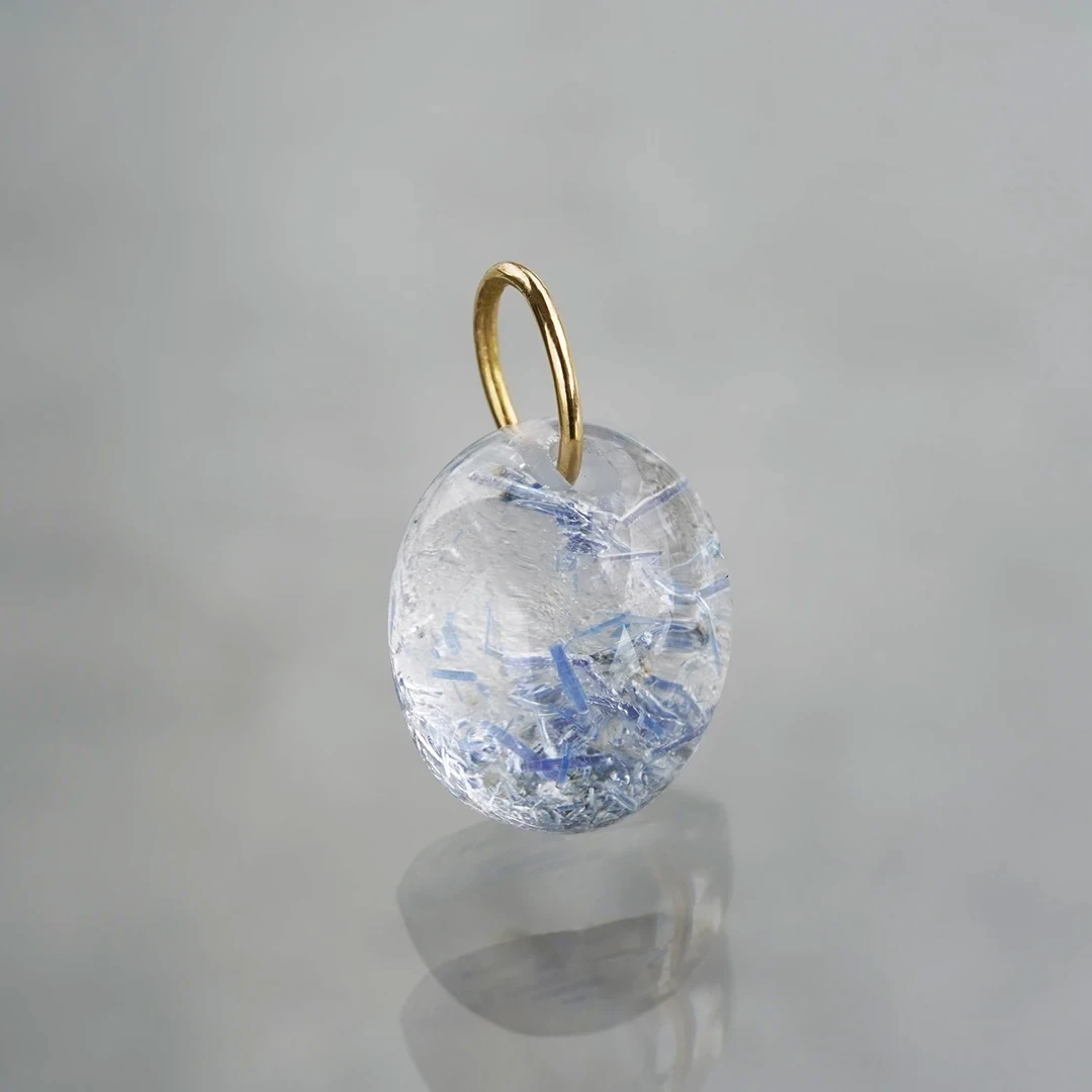 Dumortierite in Quartz Charm 5.05 /デュモルチェライト・イン・クォーツ