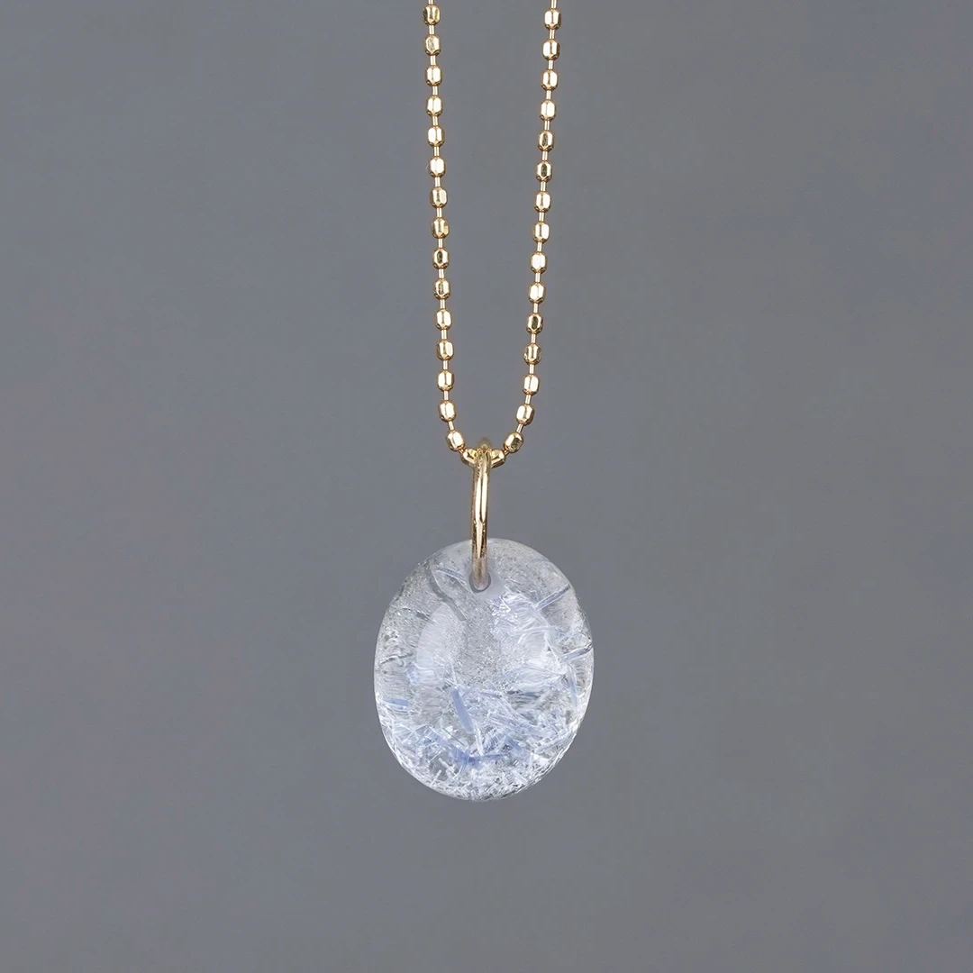 Dumortierite in Quartz Charm 5.05 /デュモルチェライト・イン・クォーツ