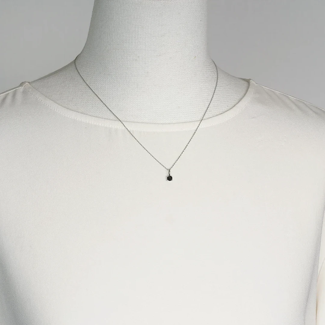 Obsidian necklace 0.21 /オブシディアン | Hariqua-パワーストーン ...
