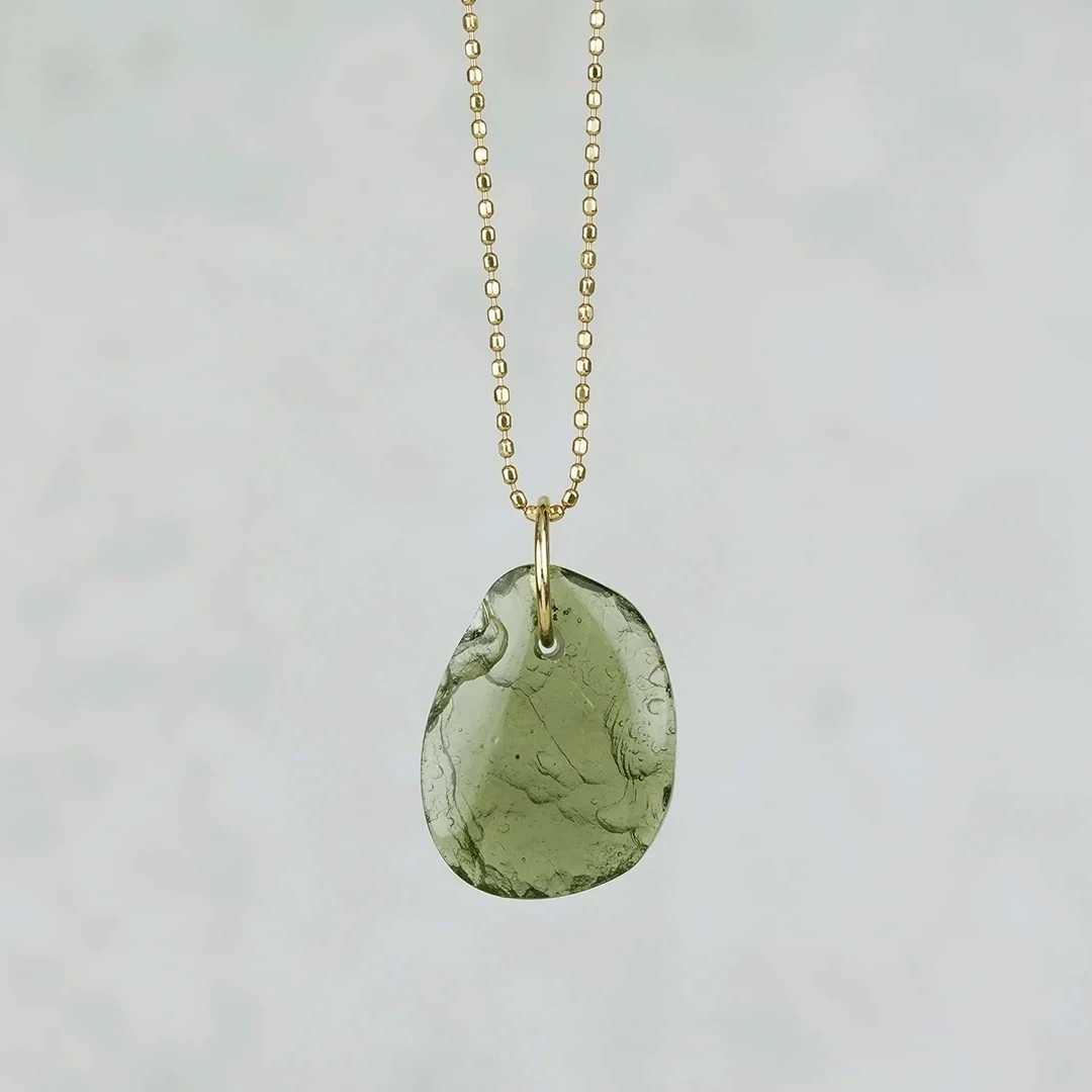 Moldavite charm 6.28 /モルダバイト | Hariqua-パワーストーンジュエリー-