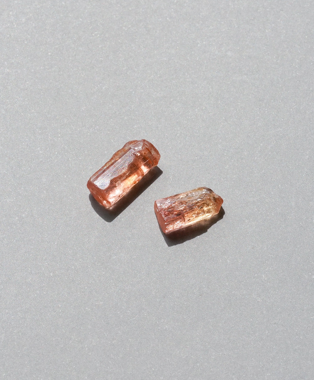 Imperial topaz pierce 0.39 /インペリアルトパーズ | Hariqua