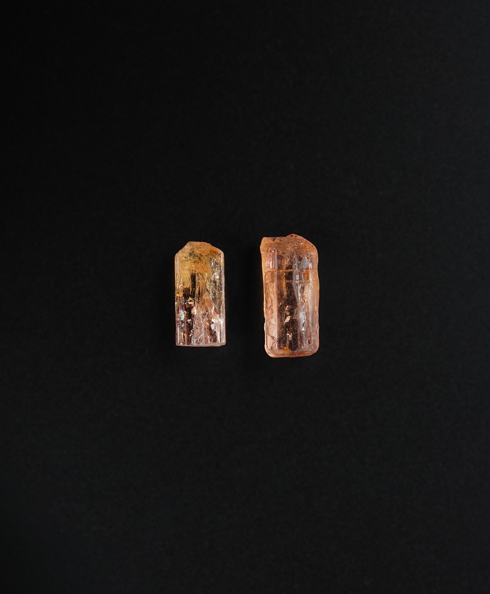 Imperial topaz pierce 0.39 /インペリアルトパーズ | Hariqua